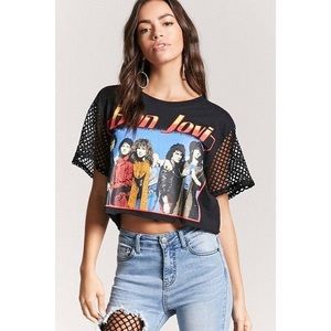 Bon Jovi Crop top❤️